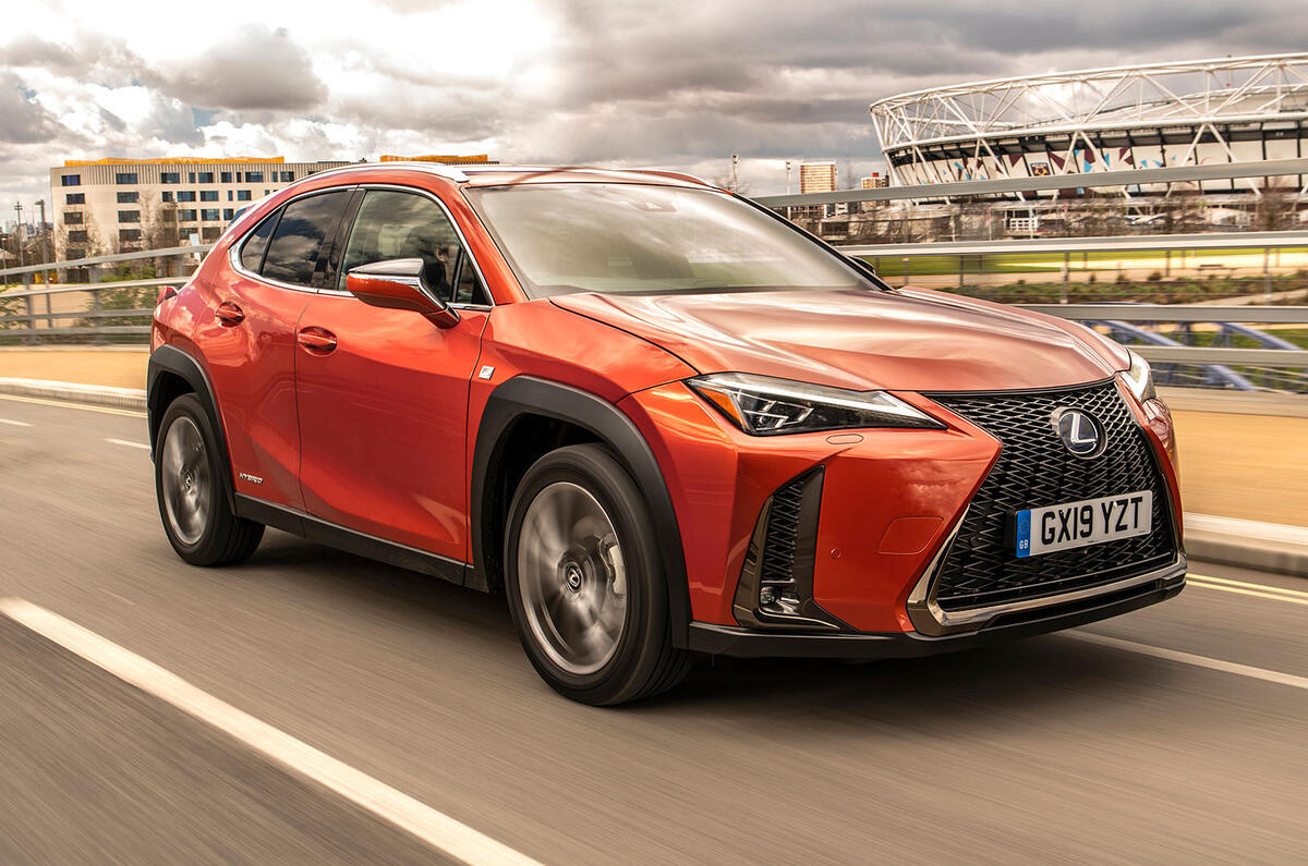 Lexus UX 2019 UK first drive review - hero front