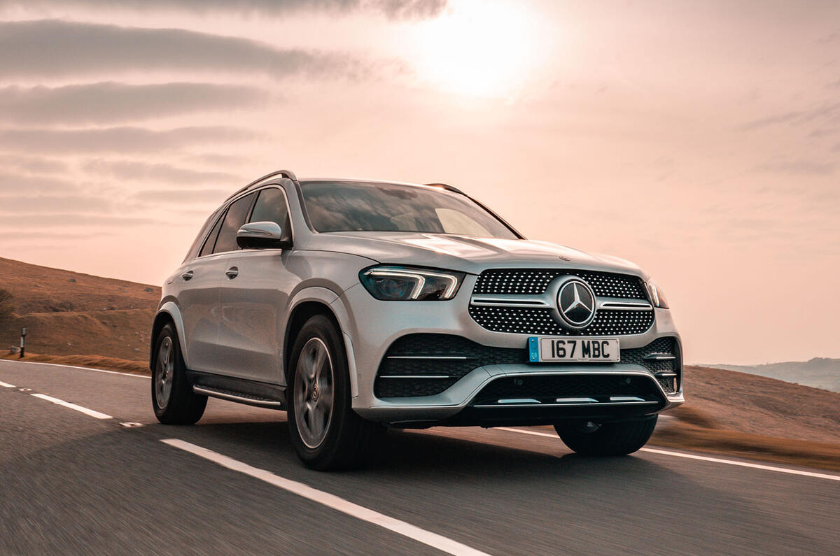 Mercedes-Benz GLE 2019 UK first drive review - hero front