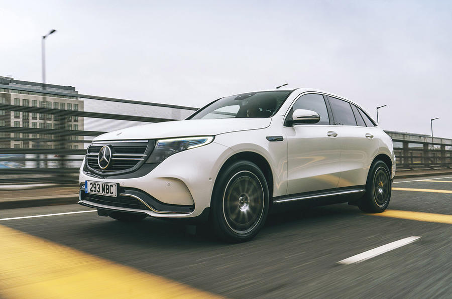 Mercedes-Benz EQC 400 2019 UK first drive review - hero front