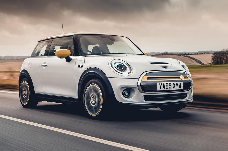 Mini Electric 2020 UK first drive review - hero front