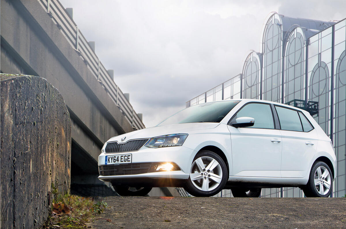 Skoda Fabia - static front