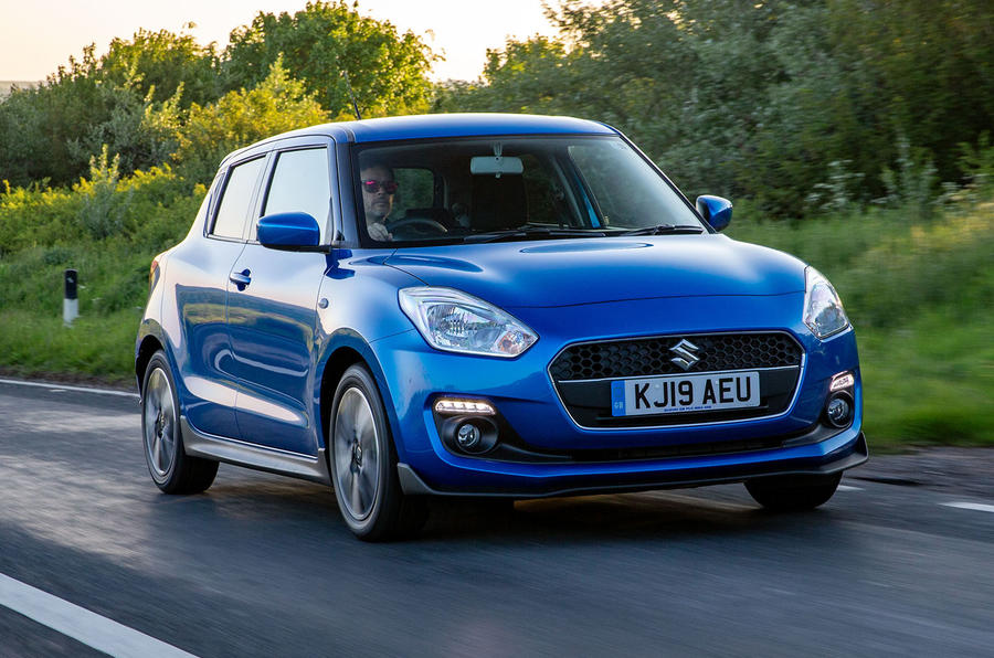 Suzuki Swift Attitude 2019 UK first drive review - hero front