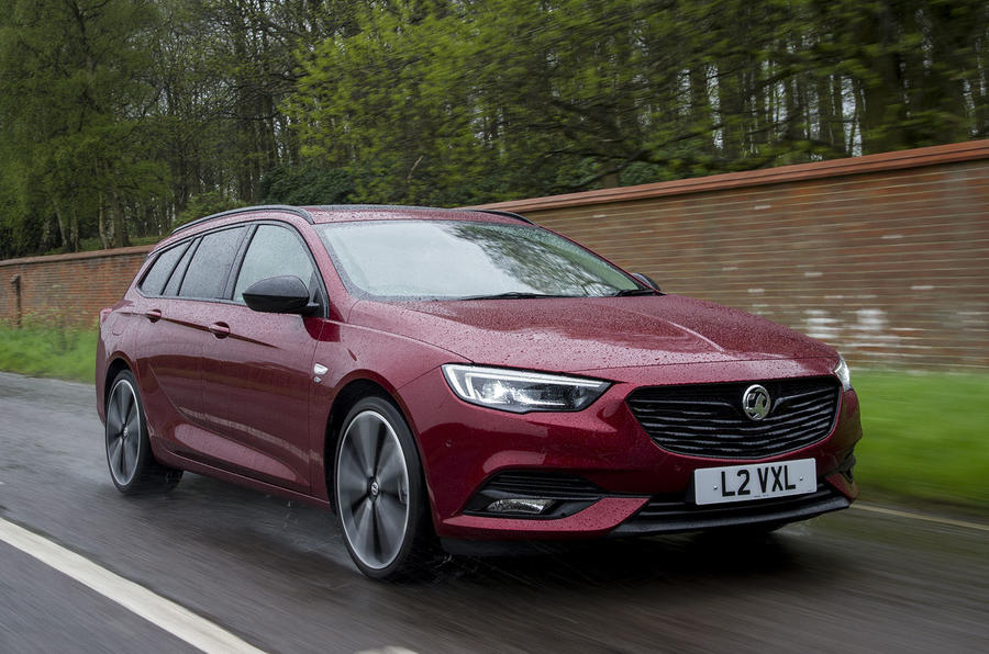 Vauxhall Insignia sports tourer 2019 first drive review - hero front