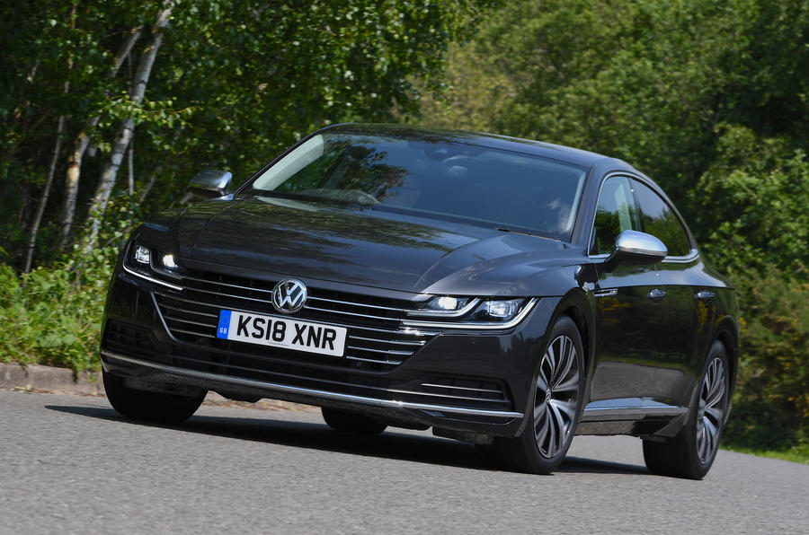 Volkswagen Arteon 1.5 EVO 2018 UK review hero front