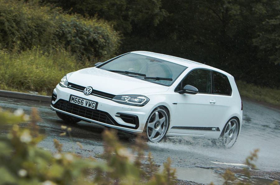 Volkswagen Golf R m52 2019 UK first drive review - hero front