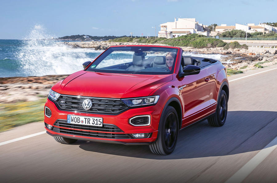 Volkswagen T-Roc Cabriolet 2020 first drive review - hero front