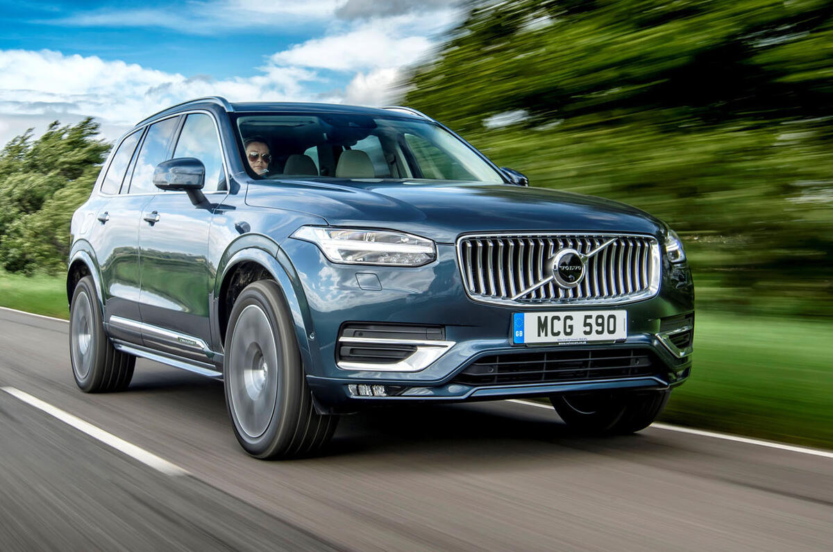 Volvo XC90 B5 petrol 2020 UK first drive review - hero front