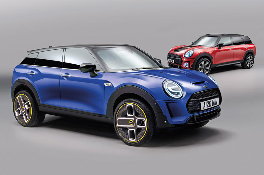 Mini SUVs render - static front