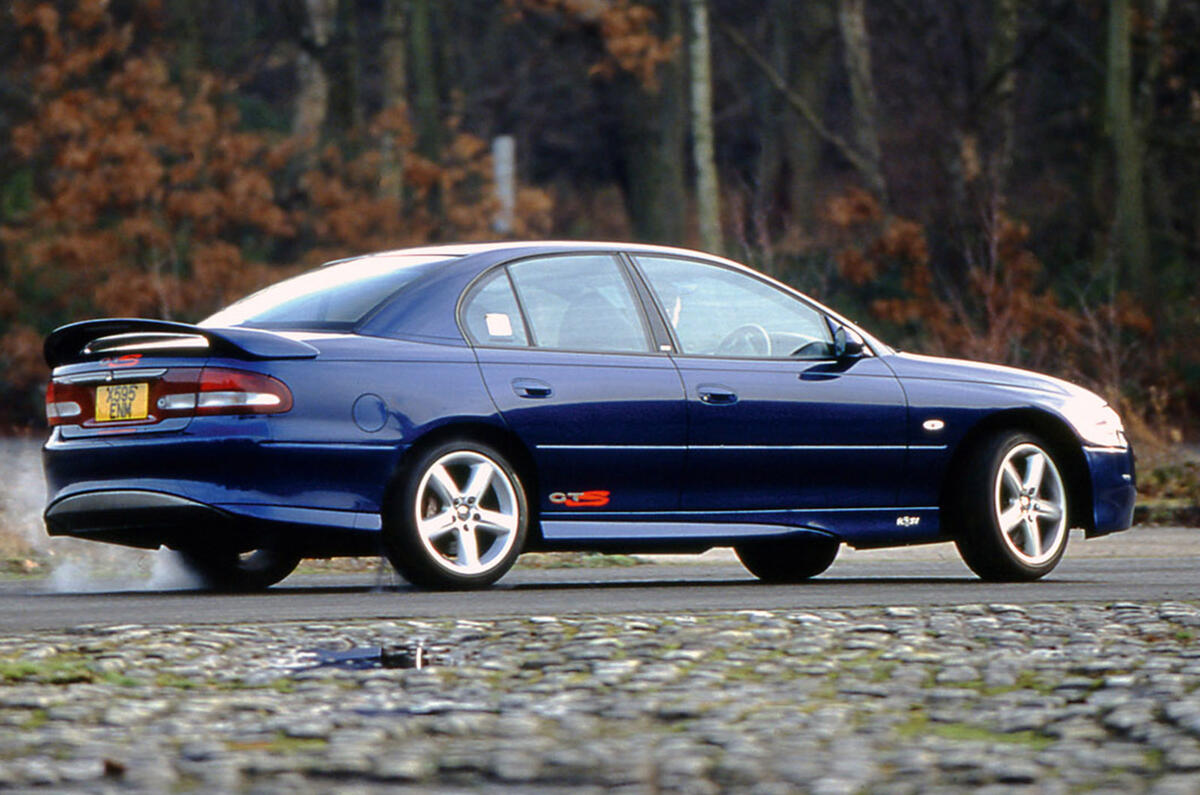 Holden hot saloon - tracking side