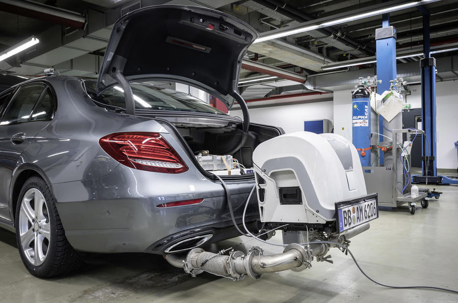 Mercedes diesel test