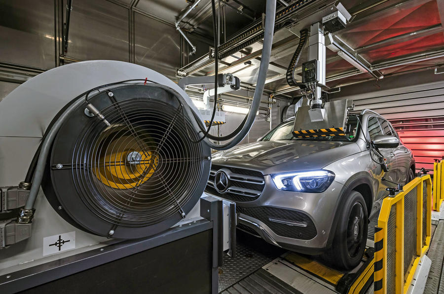 Mercedes-Benz emissions testing