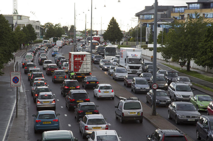 UK traffic jam