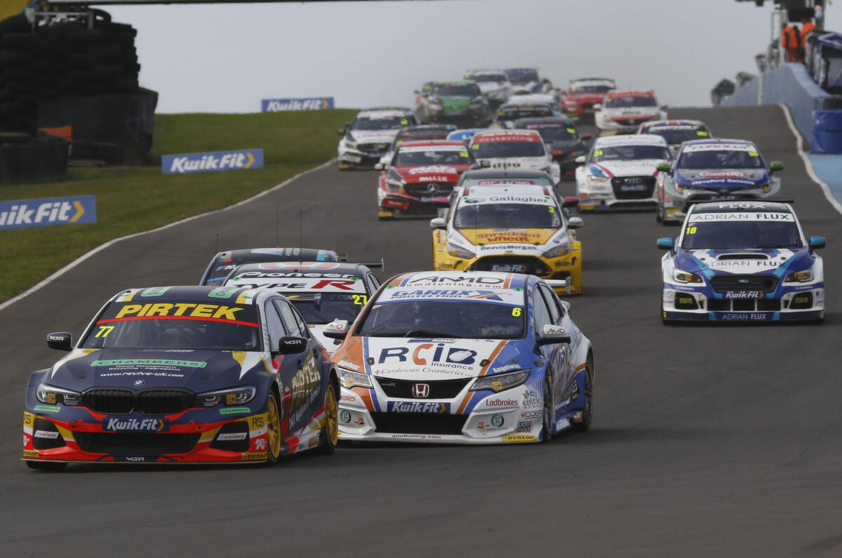 BTCC Knockhill