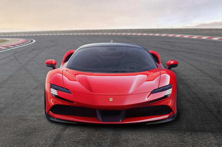 Ferrari SF90 Stradale plug-in hybrid - static front