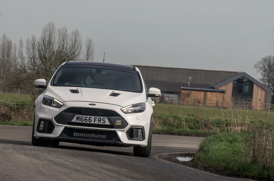 Ford Focus RS Mountune M520 2020 UK first drive review - hero front