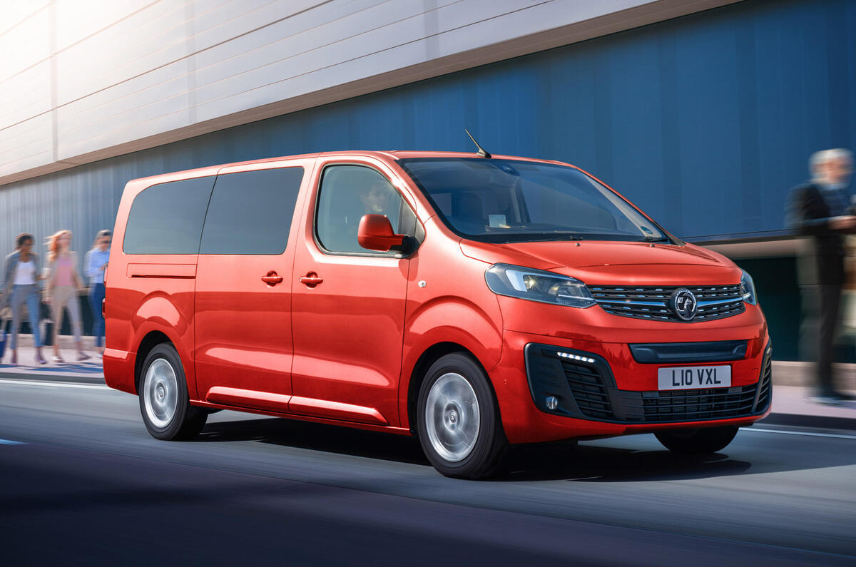 Vauxhall Vivaro-e Life 2020 - press pics