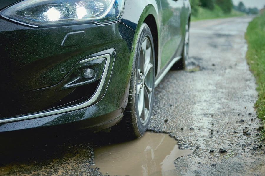 Ford pothole technology