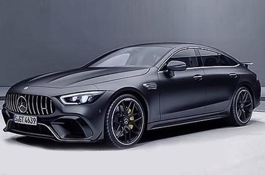 Mercedes-AMG GT four-door: leaked image uncovers 604bhp V8 model