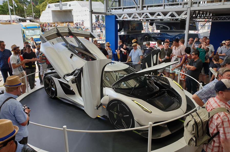 Koenigsegg Jesko appears at Goodwood Festival of Speed 2019