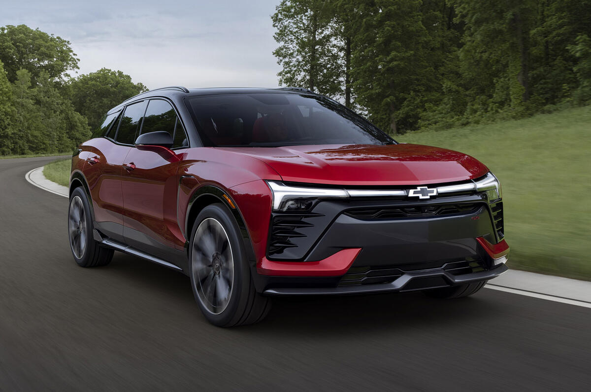 2024 chevrolet blazer ev dynamic front