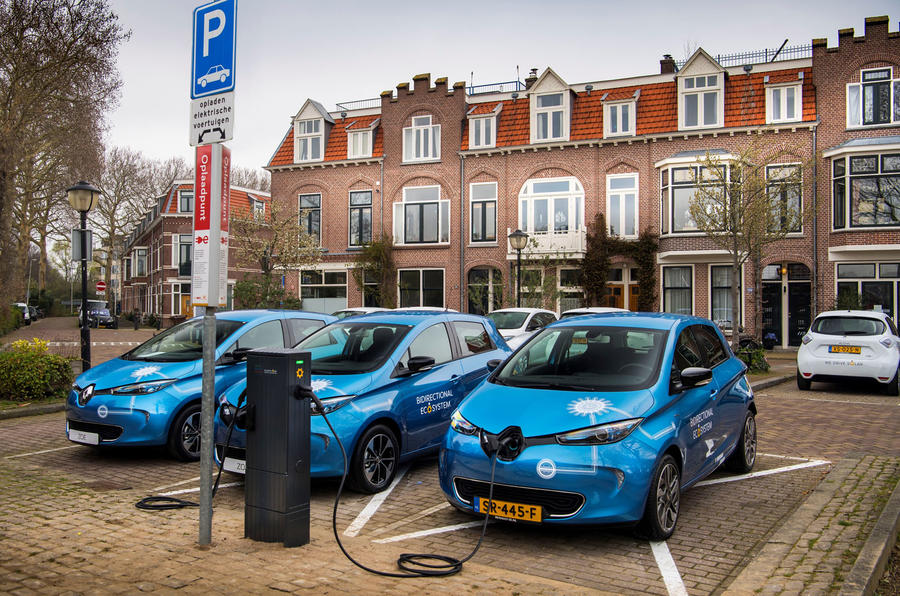 Renault Zoe vehicle-to-grid