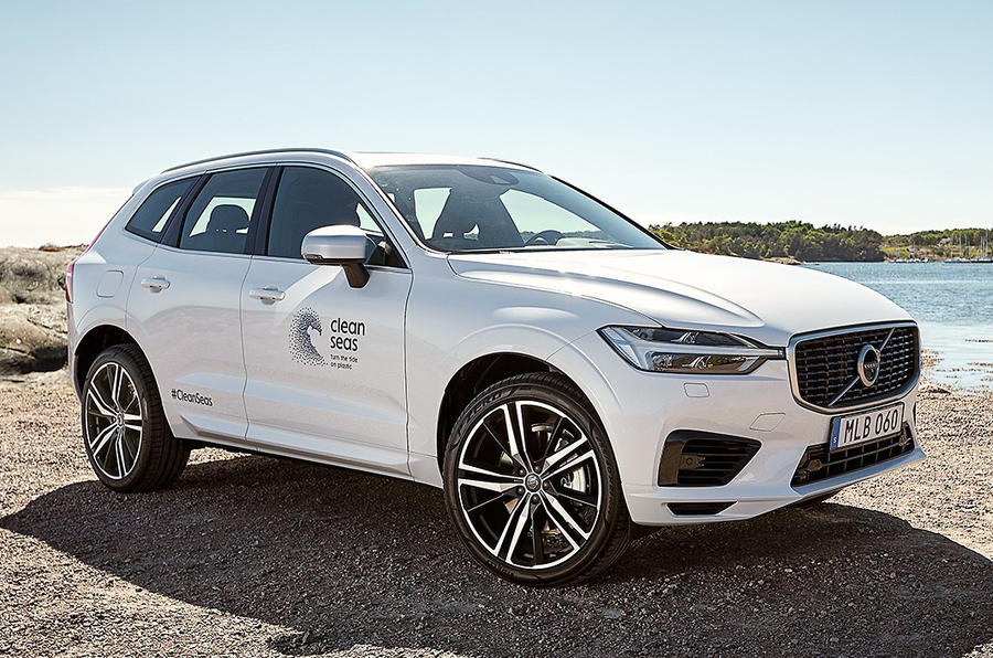 Volvo XC60 with recycled plastics