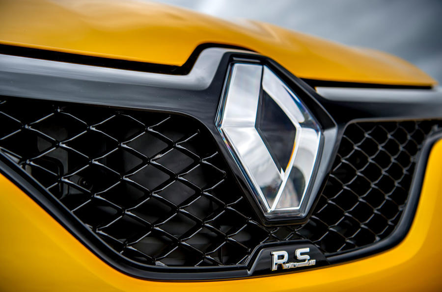 Renault Megane RS 300 Trophy badge