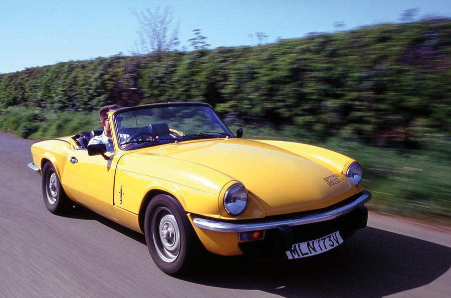 Triumph Spitfire - hero front