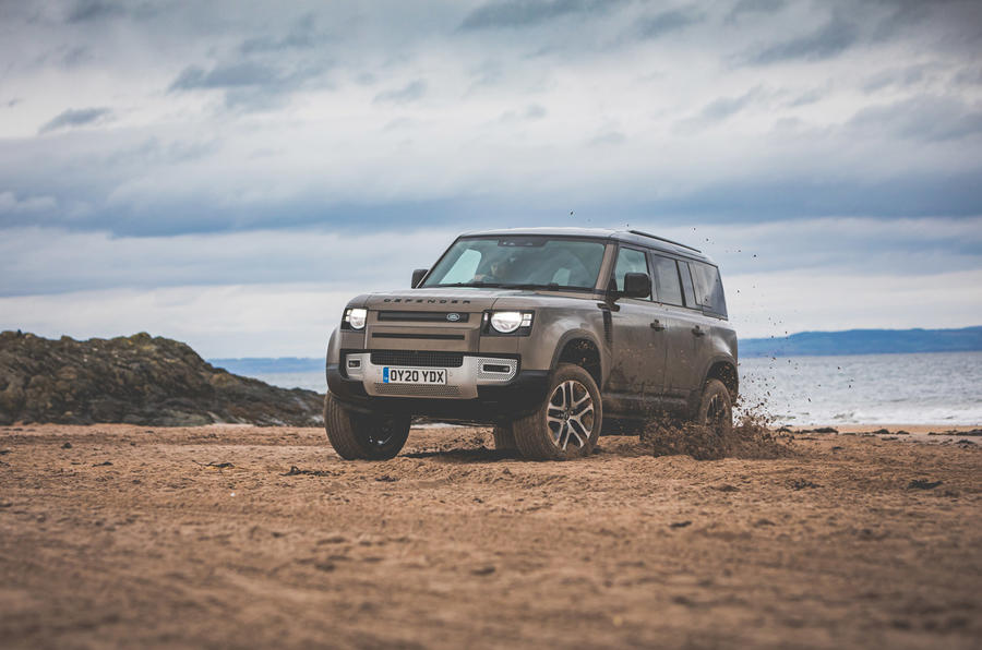 Christmas road trip Defender