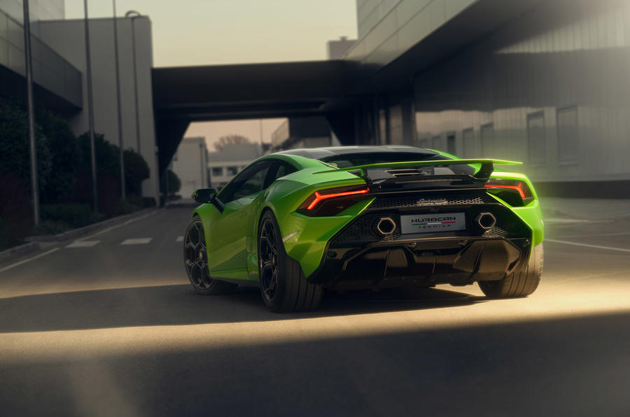 87 Lamborghini Huracan Technica 2022 official reveal rear