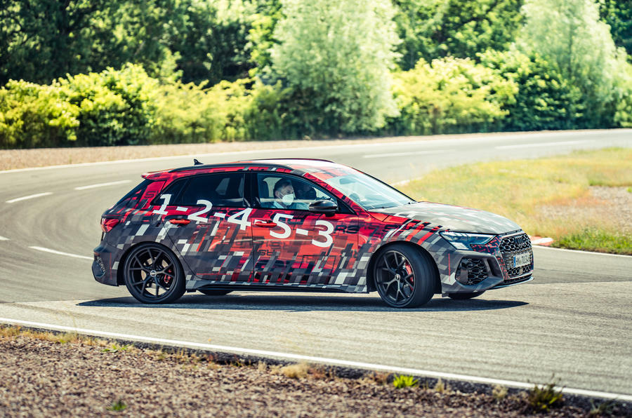 93 audi rs3 2021 prototype ride drift right