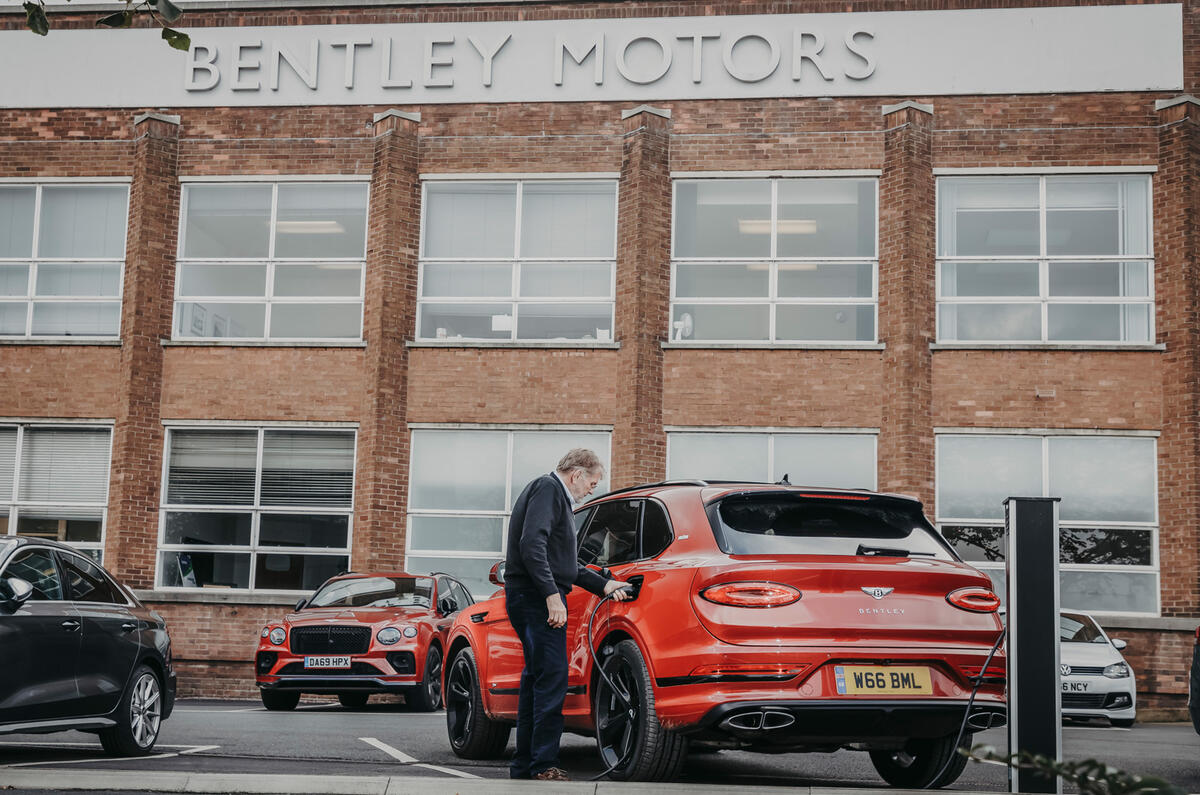 99 500 miles in Bentayga feature lead