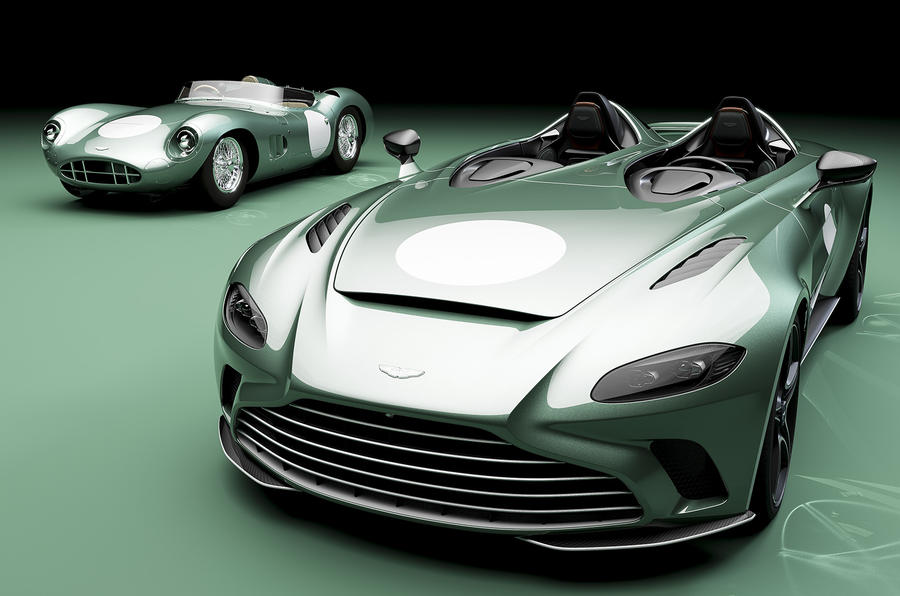 99 Aston Martin V12 Speedster DBR1 spec lead