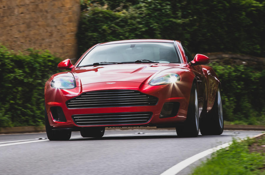 Callum Aston Martin Vanquish 25 first drive review - hero front