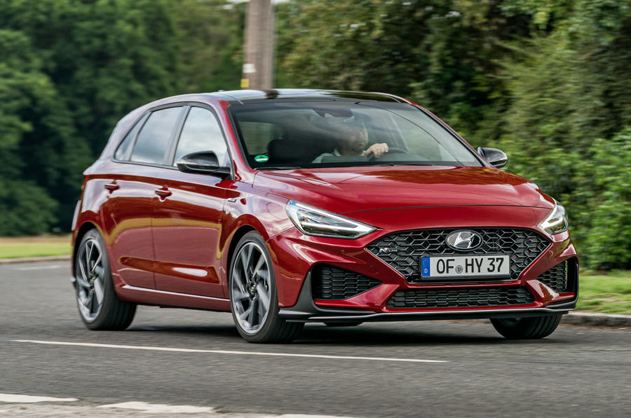 2020 Hyundai i30 N-Line prototype drive review - hero front