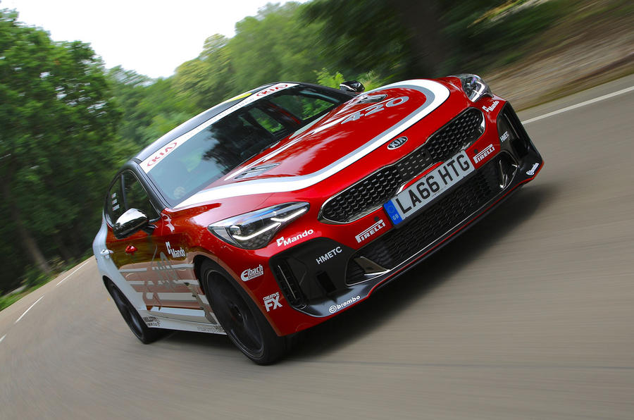 99 Kia Stinger GT420 racer - hero front