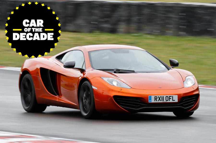 McLaren 12C - car of the decade - lead