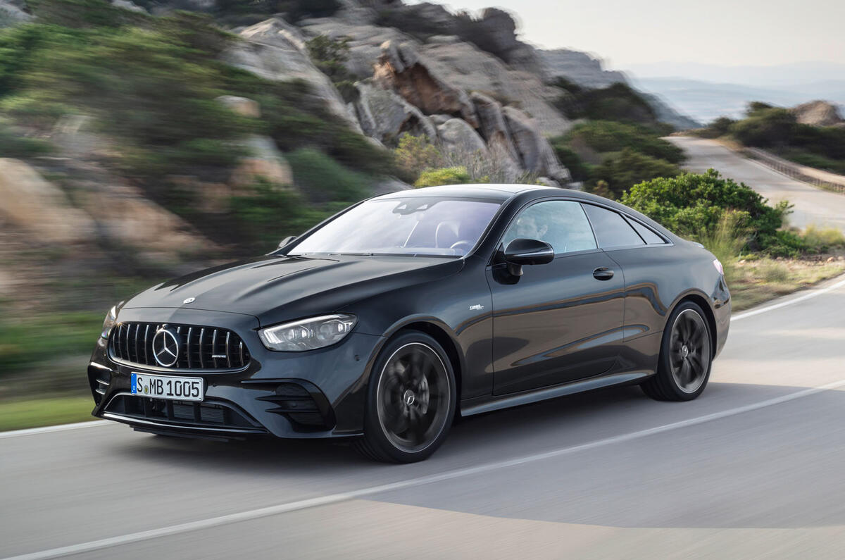 Mercedes-Benz E-Class coupe 2020 facelift - official images - front