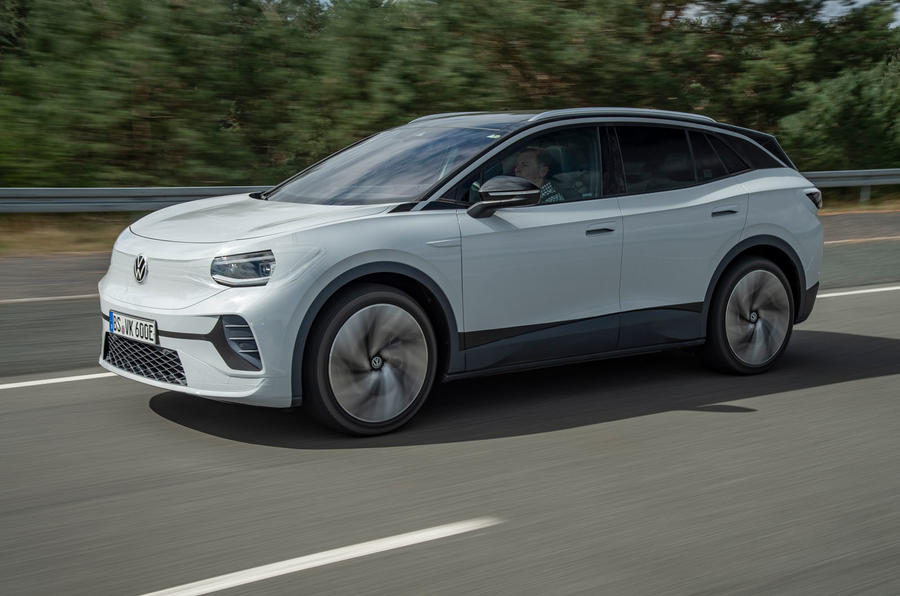 2021 Volkswagen ID 4 prototype drive - hero front