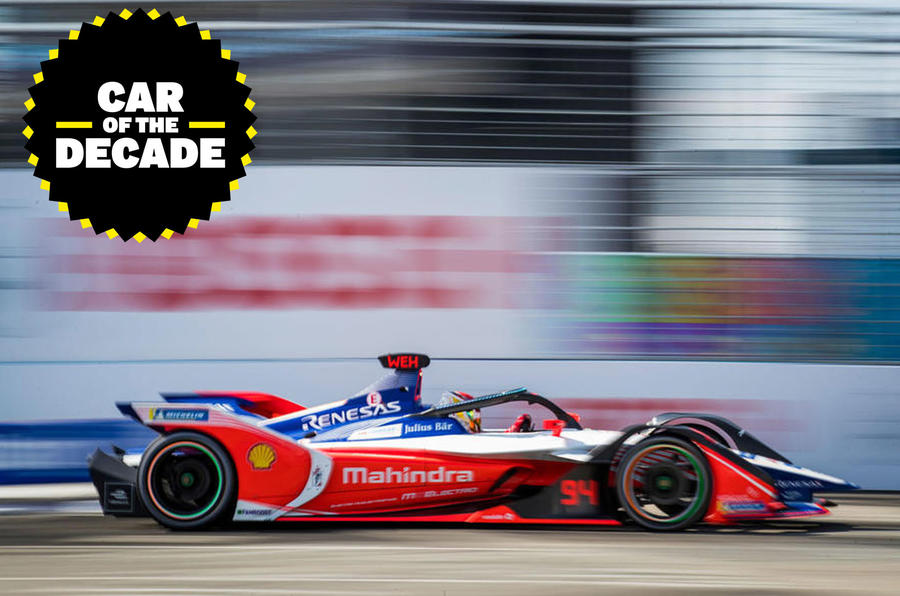 Formula E - car of the decade - panning