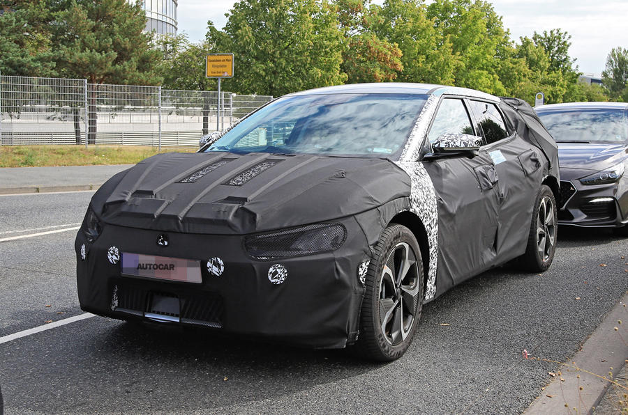 2021 Kia EV prototype spy shots