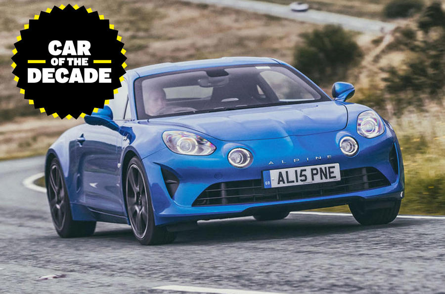 Alpine A110 - car of the decade - front