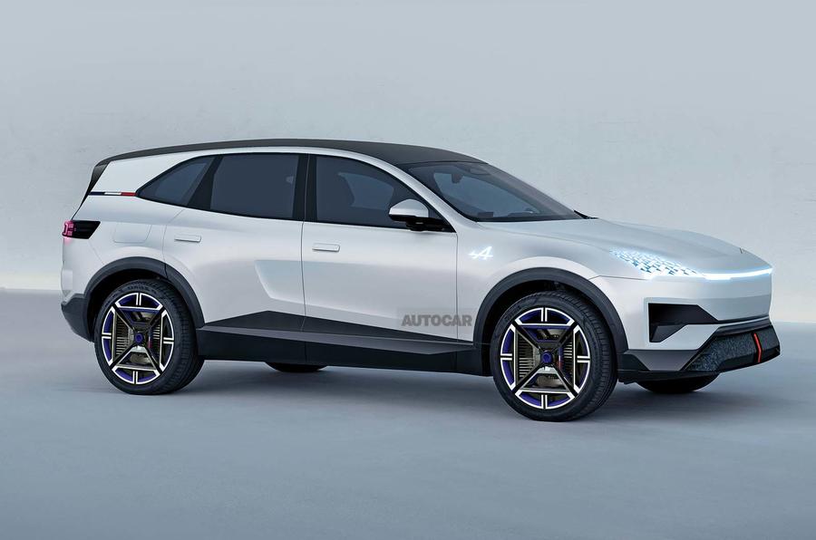 Alpine suv render 2023