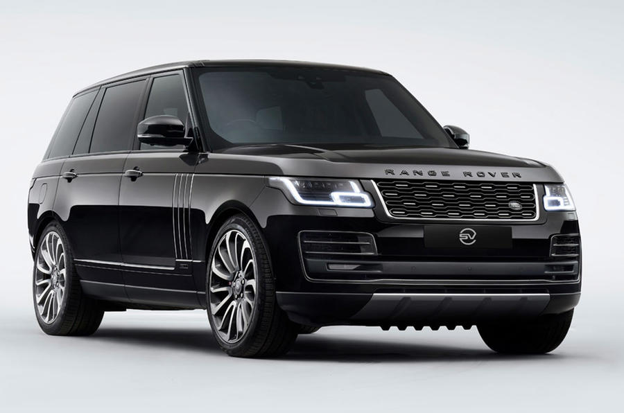 Anthony Joshua Range Rover 2020 - static front