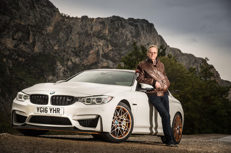 Rally legend Ari Vatanen takes a BMW M4 GTS for a spin