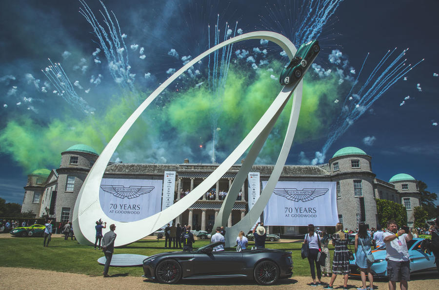 Goodwood 2019 Aston Martin moment