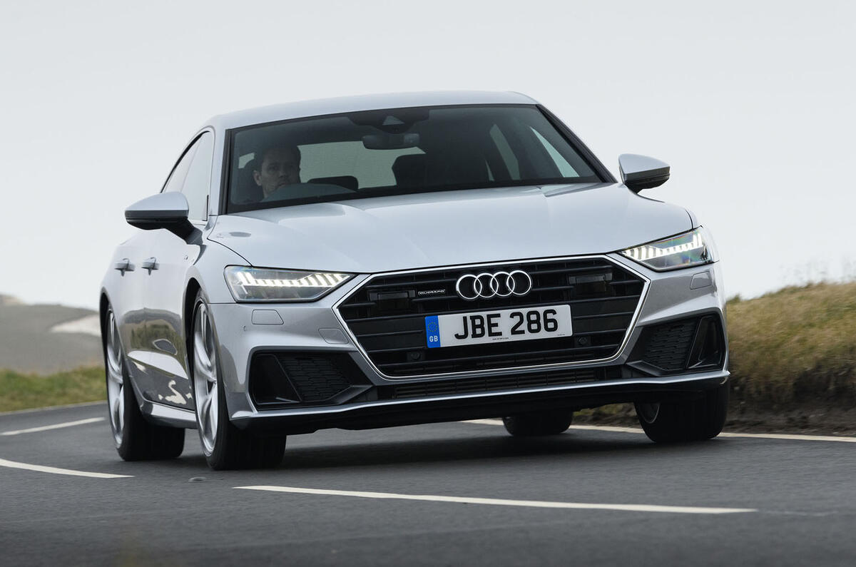 Audi A7 front