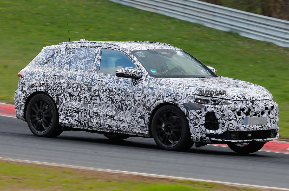 New 2024 Audi Q5 hot SQ5 reveals new details on track Autocar