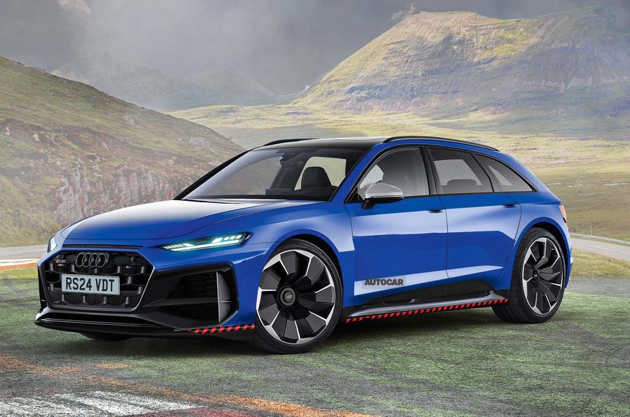 audi rs5 render 2024 front three quarter