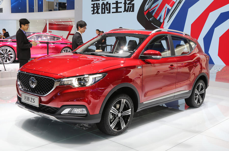 Nissan Juke-rivalling MG ZS SUV shown at Shanghai motor show